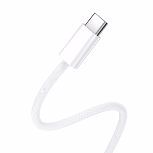 BWOO Cable USB-C - USB-C 1m 60W for iPhone 15 BO-X284 white