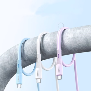 T-PHOX КАБЕЛЬ GENTLE USB-C/USB-C 60W 1M БЕЛЫЙ