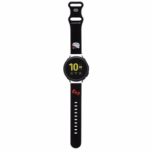 Hello Kitty Silicone Kitty Head strap universal 20mm - black