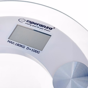 Esperanza EBS008W elektroninės asmeninės svarstyklės Rectangle White