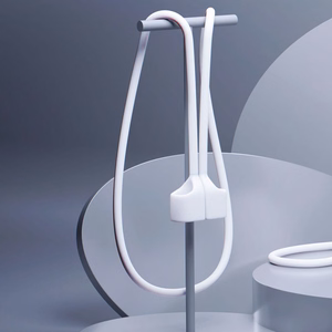 3mk Silikoninis AirPods dėklas AirPods 2 - baltas