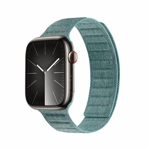 Crong Melange magnetinis dirželis, skirtas Apple Watch 38 / 40 / 41 mm ir 42 mm (Series 10 / 11), turkio spalvos melanžas