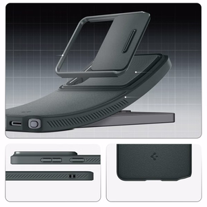 Spigen Optik Armor Чехол для Samsung Galaxy S26 Ultra - зелёный