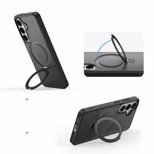 Dėklas Dux Ducis Yind Magnetic Stand Samsung S942 S26 juodas