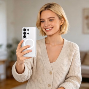 Tech-Protect MagSlim MagSafe чехол для Samsung Galaxy S26 Ultra матовый прозрачный