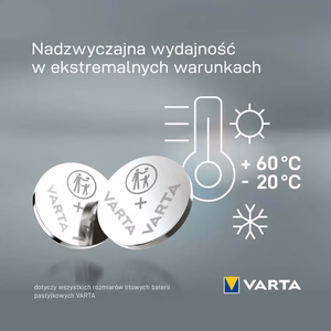 Литиевая батарейка VARTA CR1220 3V 1 шт.