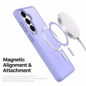 Dėklas Dux Ducis Yind MagSafe Samsung S947 S26 Plus violetinis