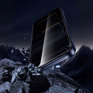 Borofone grūdintas stiklas BF7 Diamond Armor Full Screen Anti-spy, skirtas iPhone 17 Pro, 10 vnt.