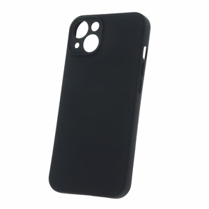 Silicon dėklas iPhone 17 Pro 6,3" juodas