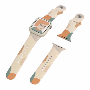 Силиконовый ремешок Moro Watch браслет для Apple Watch 42 / 44 / 45 / 49 mm - узор 5