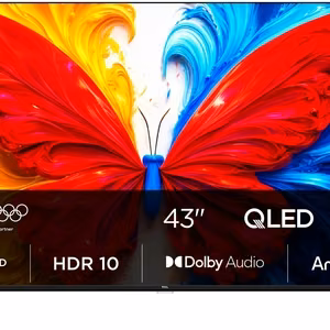 TCL S5L 43S5L televizorius 109,2 cm (43") „Full HD“ Smart TV „Wi-Fi“ Juoda 300 cd/m²