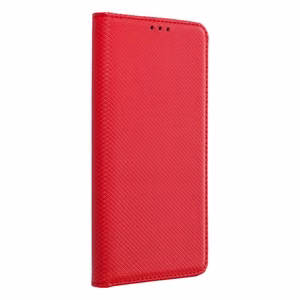 SMART CASE knygos tipo dėklas telefonui MOTOROLA E22 / E22i raudonas