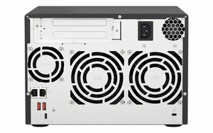 QNAP TS-673A NAS Tower Ryzen Embedded V1500B 8 GB DDR4 0 TB QNAP Turbo System Juoda