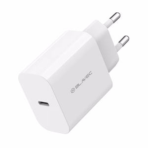 Blavec Sieninis įkroviklis BC-7 GaN4 - Type C - PD QC 45W 3A (TCBC7G4-CW453A) baltas