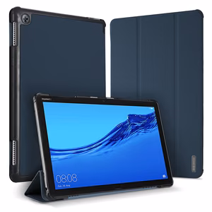 Dėklas Dux Ducis Domo Samsung P610/P615/P613/P619/P620/P625 Tab S6 Lite 10.4 tamsiai mėlynas