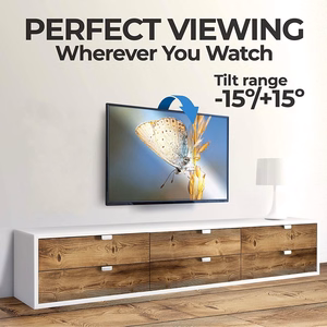 Techly ICA-LCD 201BK – pasukamas ir pakreipiamas sieninis televizoriaus laikiklis 13–30 col. ekranams