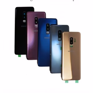 Back Cover Compatible With Samsung G965 S9 Plus / Purple / (with camera lens) HQ