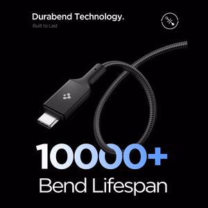 Spigen Essential EB24015CC Кабель USB-C USB-C 240W 150 см чёрный