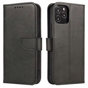 elegantiškas magnetinis dėklas Vivo Y51 2020 / Y51A su dangteliu ir stovu juodas