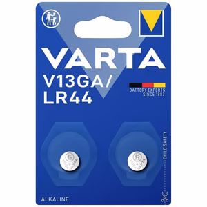 VARTA šarminės baterijos V13GA (LR44), 2 vnt.