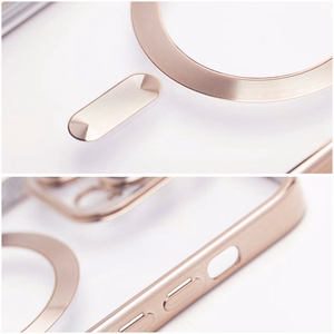 ELECTRO MAG COVER magnetinis dėklas telefonui, suderinamas su MagSafe, skirtas IPHONE SE 2025, rudas