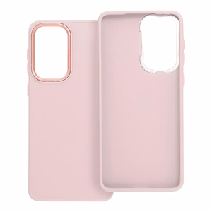 Чехол для Samsung A33 5G Frame пудрово-розовый
