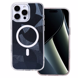 Flash Mag dėklas for iPhone 16 Pro 6,3" juodas