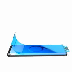 3D Edge Nano Flexi Glass Hybrid защитная плёнка с рамкой для Samsung Galaxy S21+ 5G (S21 Plus 5G) чёрный