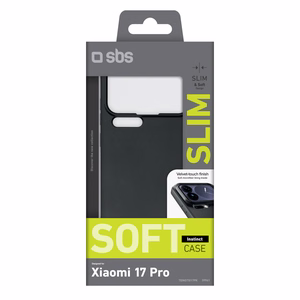 SBS Instinct dėklas Xiaomi 17 Pro - juodas