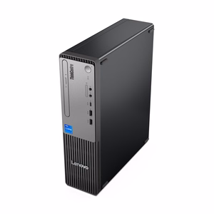 Lenovo ThinkCentre neo 50s Gen 5 Intel® Core™ i3 i3-14100 8 GB DDR5-SDRAM 256 GB SSD Windows 11 Pro SFF PC Juoda, Pilka