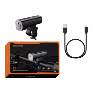 Велосипедный фонарь Superfire BL12, 4800 мАч, USB, 2 режима