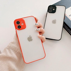 Milky dėklas silikoninis lankstus permatomas dėklas Xiaomi Redmi 9T raudonas