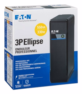 Eaton 3P550I nepertraukiamo maitinimo šaltinis (UPS) Standby (Offline) 0.55 kVA 330 W 4 AC lizdai