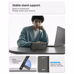 Spigen Tough Armor Mag MagSafe чехол для Samsung Galaxy S26 Ultra - серый