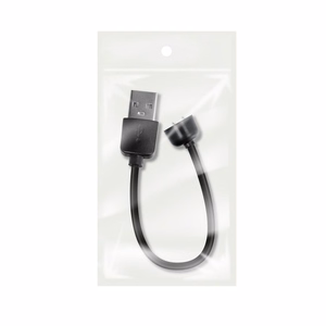 Кабель USB A для зарядки XIAOMI Mi Band 5 / Mi Band 6 0,15 м черный