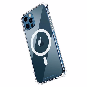 Tel Protect MagSilicone dėklas iPhone 14 Pro skaidrus