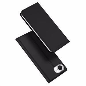 Чехол-кошелёк DUX DUCIS SKIN PRO для iPhone 16e чёрный
