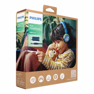 Laisvų rankų įranga Philips for children (TAK2000CT) 3,5mm mėlyna