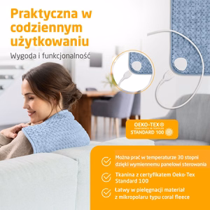 Medisana HP 515 šildymo pagalvėlė, džinso mėlyna