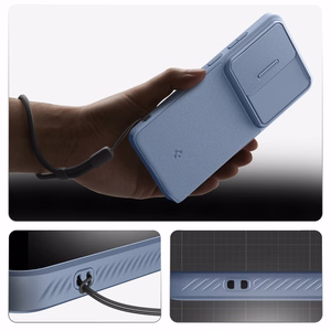 Spigen Optik Armor Чехол для Samsung Galaxy S26 Ultra - синий