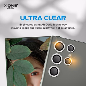 X-ONE Sapphire Camera Armor - for Samsung Galaxy S23/S23 Plus - silver