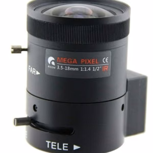 Objektyvas HD 1/2" 3.5-18mm 03518DC