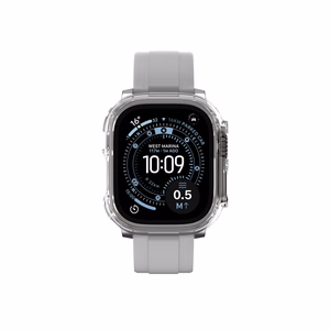AmazingThing Minimal apsauginis dėklas Apple Watch UItra 3 49mm - Skaidrus