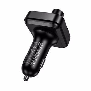 Borofone Transmitter FM BC61 Ocean MP3, Bluetooth - 2xUSB + Type C - PD 45W black