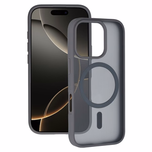 Tel Protect Aura Matte Magsafe dėklas Iphone 15 Pro, pilkas