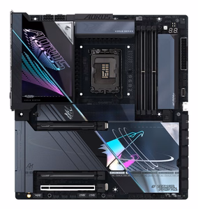 Материнская плата GIGABYTE Z890 AORUS MASTER AI TOP — поддержка процессоров Intel Core Ultra (Series 2), VRM 20+1+2 фазы, DDR5 до 9500 МГц (OC), PCIe 5.0 M.2, Wi-Fi 7, Thunderbolt 4