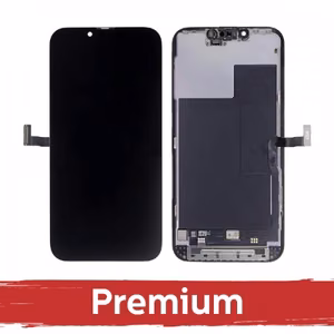 LCD Ekranas suderinamas su iPhone 13 Pro Juodas (Hard OLED / Premium)