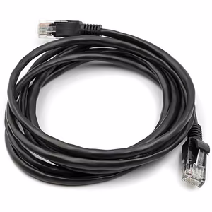 Kabelis Cat5E UTP, 2m, juodas