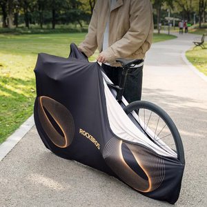 Rockbros D97 elastinis uždangalas 24"-29" elektriniams, gravel ir kalnų dviračiams bei 700C plento dviračiams - juodas