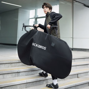 Rockbros D002 elastingas 26" plento ir kalnų dviračių transportavimo dėklas – juodas
